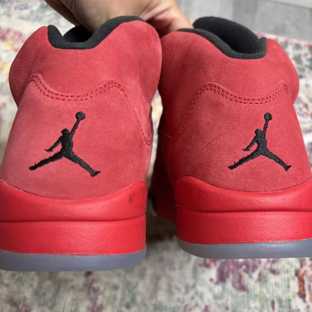 Nike Air Jordan 5 Retro Red Suede